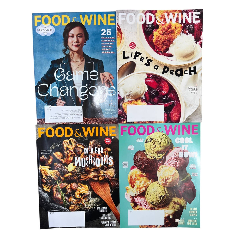 FOOD & WINE Magazine 4 Issues